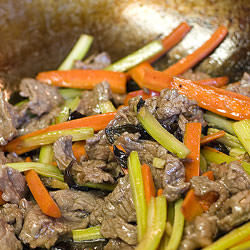 Chinese Spicy Beef with Vegetables