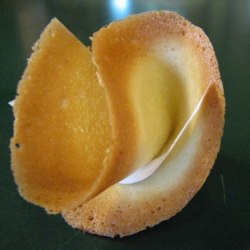 Homemade Fortune Cookies