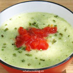 Grape and Zucchini Gazpacho