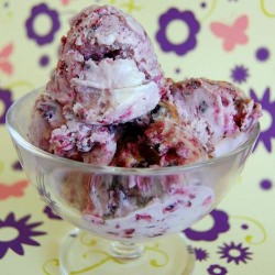Marionberry Caramel Ice Cream