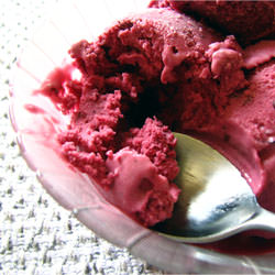 Blueberry Sour Cream Ice Cream