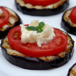 Eggplant and Tomato Appetizer