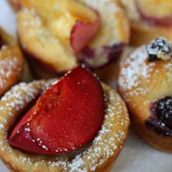 Fresh Fruit Brioche Muffins