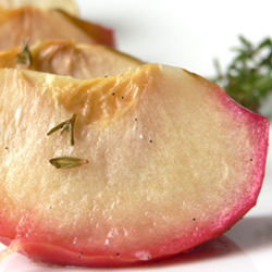 Baked Apples with Thyme & Vanilla
