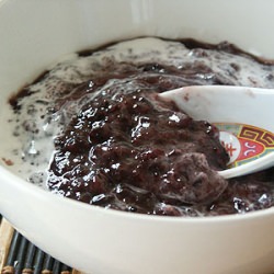 Black Glutinous Rice Dessert