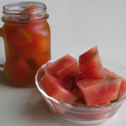 Watermelon and Mint Ice Cubes