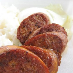 Portuguese Sausage, Eggs and Rice