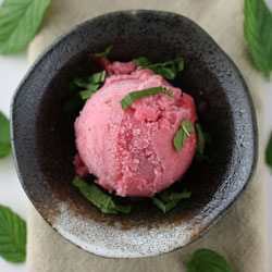 Fresh Fig & Port Wine Sorbet