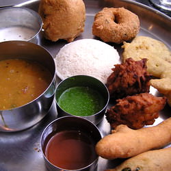Hors d’oeuvre at Udupi Palace