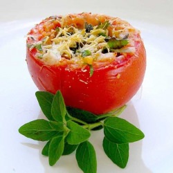 Herb Stuffed Tomatoes