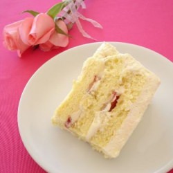 Triple Lemon Chiffon Cake
