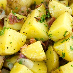 German Roasted Potato salad