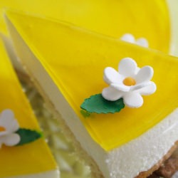 Lemon & Saffron Cheesecake