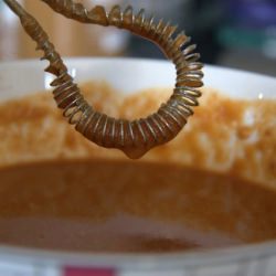 Spicy Peanut and Peach Sauce