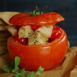 Warm Italian Bread Salad