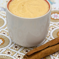 Cinnamon and Mango Lassi