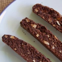 Chocolate Almond Biscotti