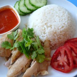 Poached Chicken Rice