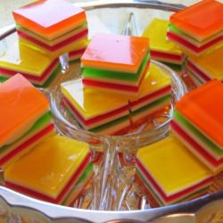 Layered Finger Jello