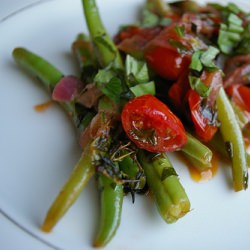 Green Beans with Caramelized Onions
