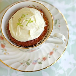 Healthy Mango, Lime and Ginger Muffins