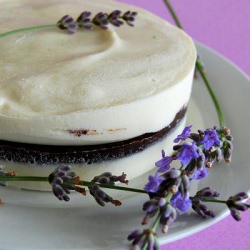 Honey Lavendar Ice Cream Torte