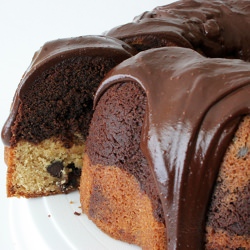 Marbled Chocolate Peanut Butter