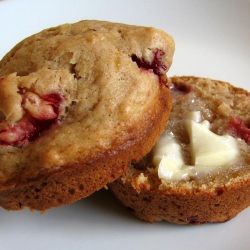 Strawberry and Banana Muffins