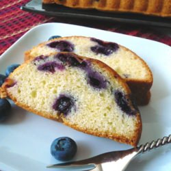 Blueberry Butter Cake