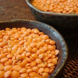 Red Lentil Coconut Soup