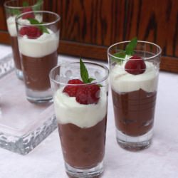 Chocolate Chambord Parfaits