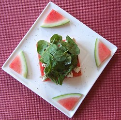 Grilled Watermelon Salad