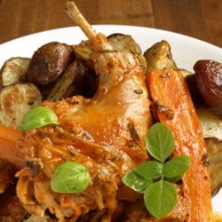 Braised Rabbit