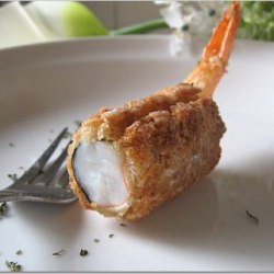 Bread-Crusted Shrimp Rolls