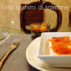 Insalata di Melone and Finto Sashimi