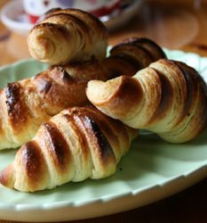 Cardamom and Orange Croissants