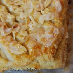 Danish Pastry with Almonds and Raisins