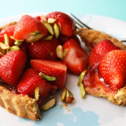 La Palette’s Tart with Strawberries