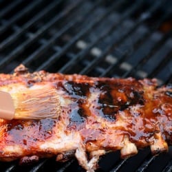 Bourbon-Glazed Ribs