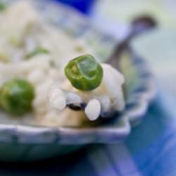 Summer Risotto with Fresh Peas