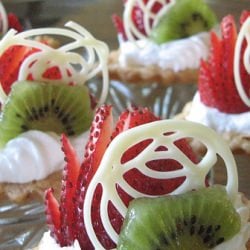 White Chocolate Curls
