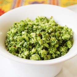 Raw Broccoli Salad