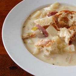 Ham and Leek Chowder