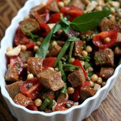 Roasted-Vegetable Panzanella
