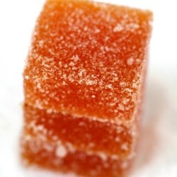 Apricot and Vanilla Bean Pate de Fruit