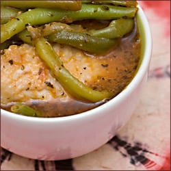 Chicken Stew with Green Beans…