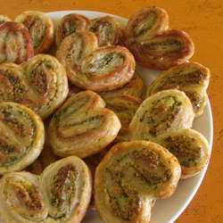 Parsley Pesto Palmiers