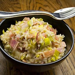 Leek & Bacon Risotto