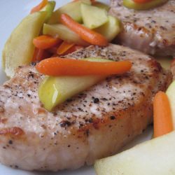 Maple Pork with Apples