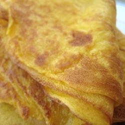 Mango Crepes with Avocado Filling
